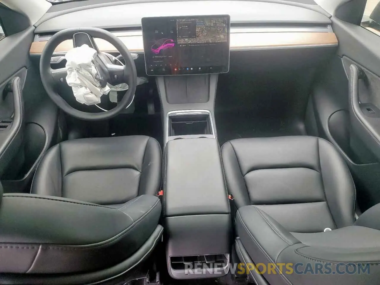 8 fotografías del automóvil dañado 7SAYGDEE7NF448824 TESLA MODEL Y 2022