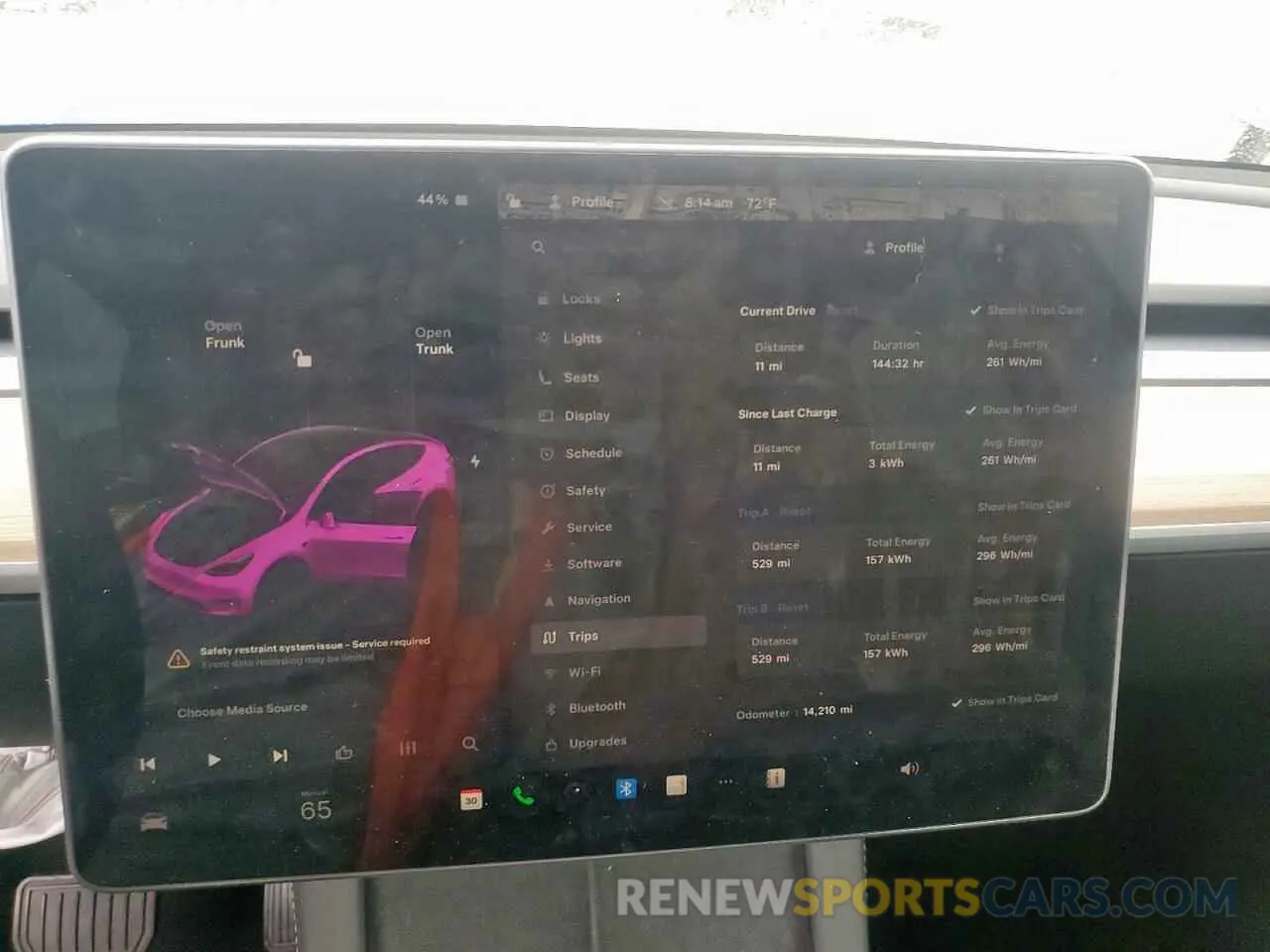 9 fotografías del automóvil dañado 7SAYGDEE7NF448824 TESLA MODEL Y 2022