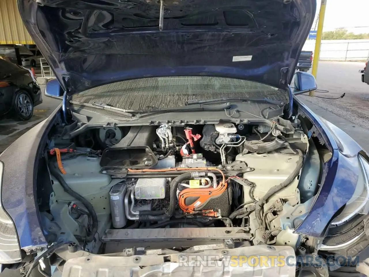 11 fotografías del automóvil dañado 7SAYGDEE7NF480656 TESLA MODEL Y 2022