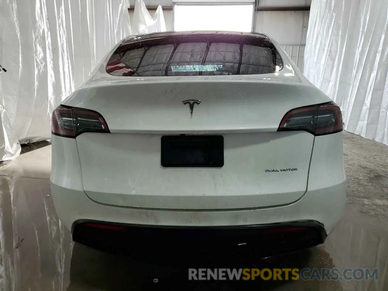 6 fotografías del automóvil dañado 7SAYGDEE7NF481869 TESLA MODEL Y 2022