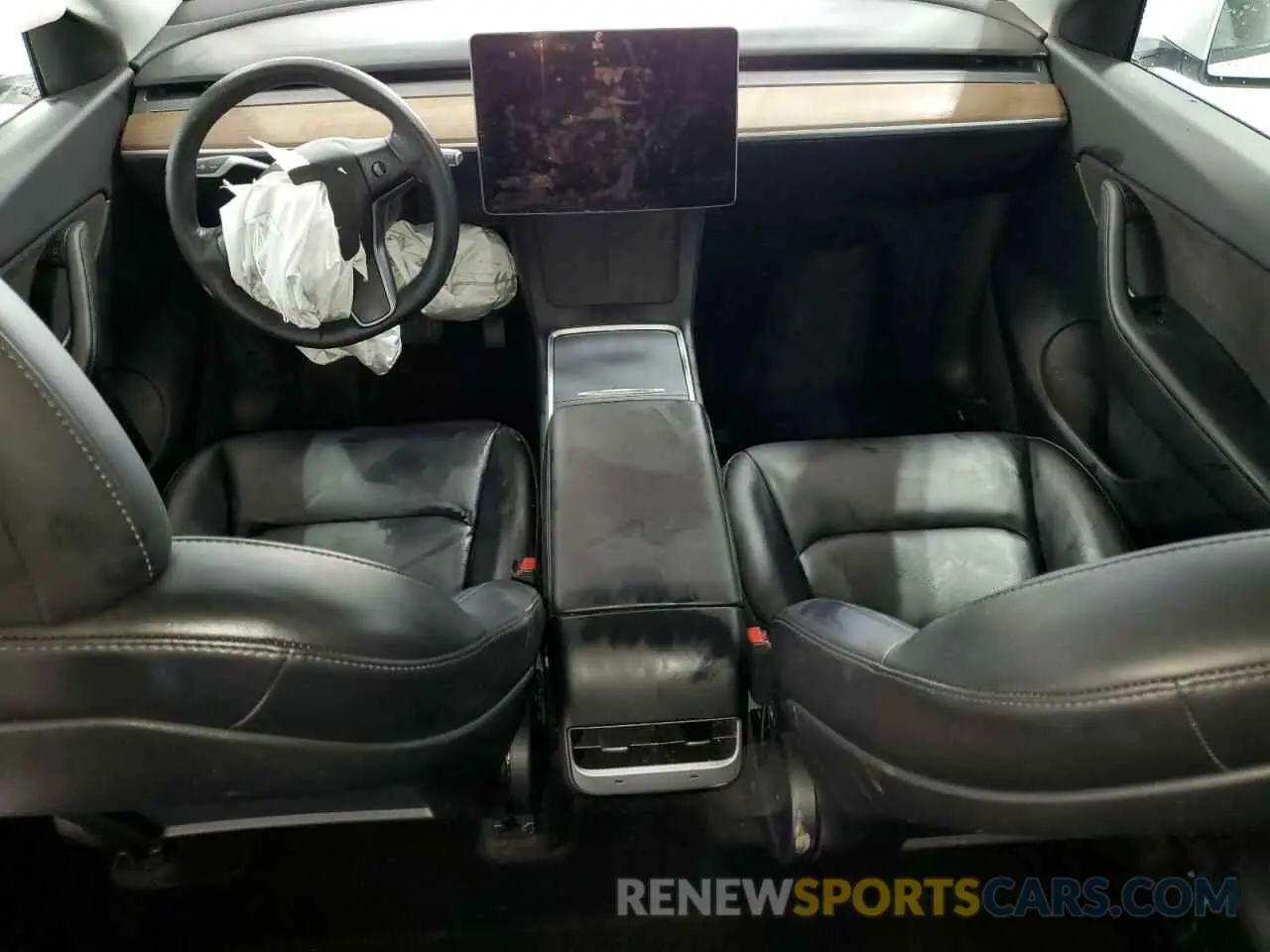 8 fotografías del automóvil dañado 7SAYGDEE7NF481869 TESLA MODEL Y 2022