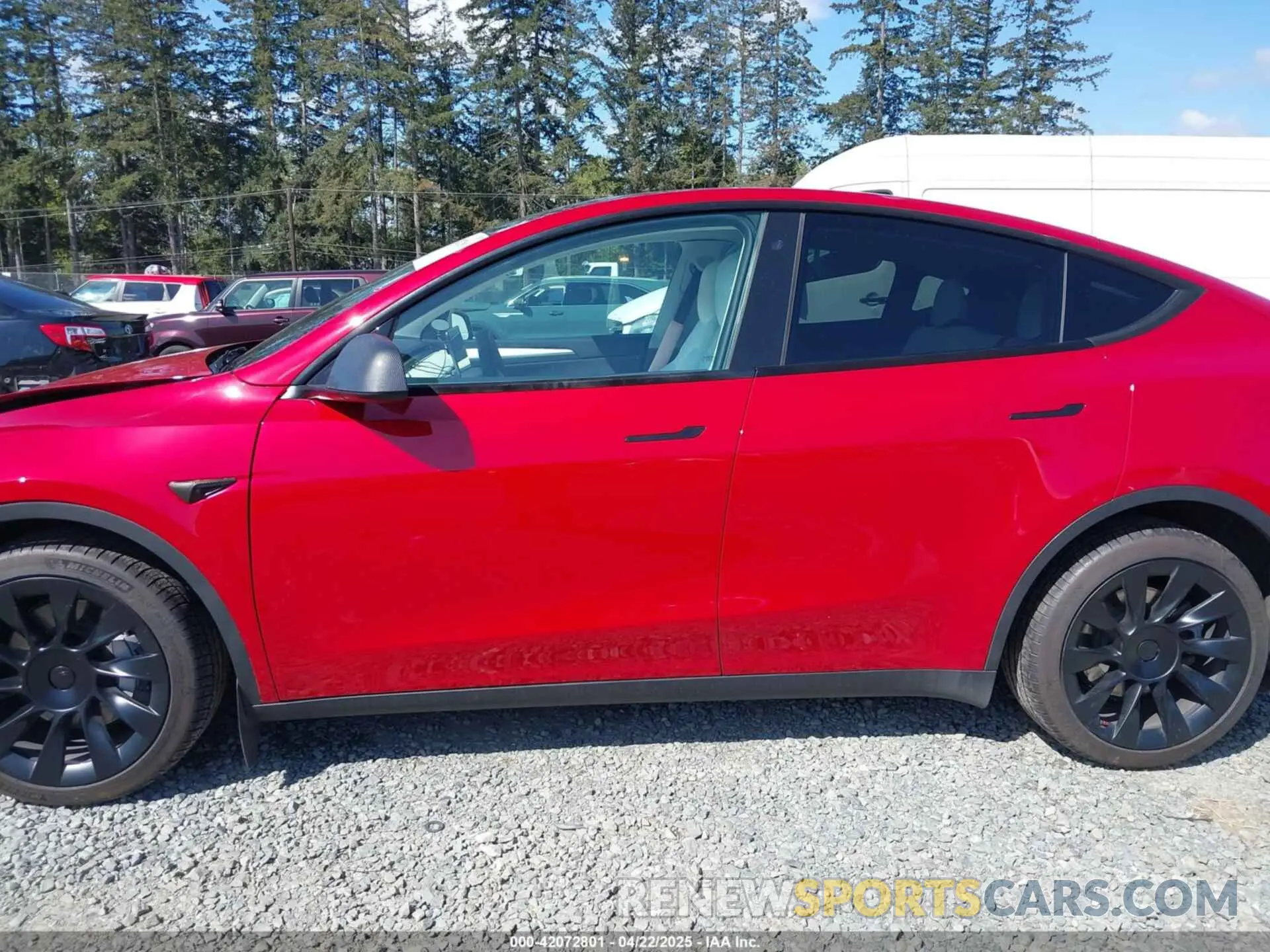15 fotografías del automóvil dañado 7SAYGDEE7NF549278 TESLA MODEL Y 2022