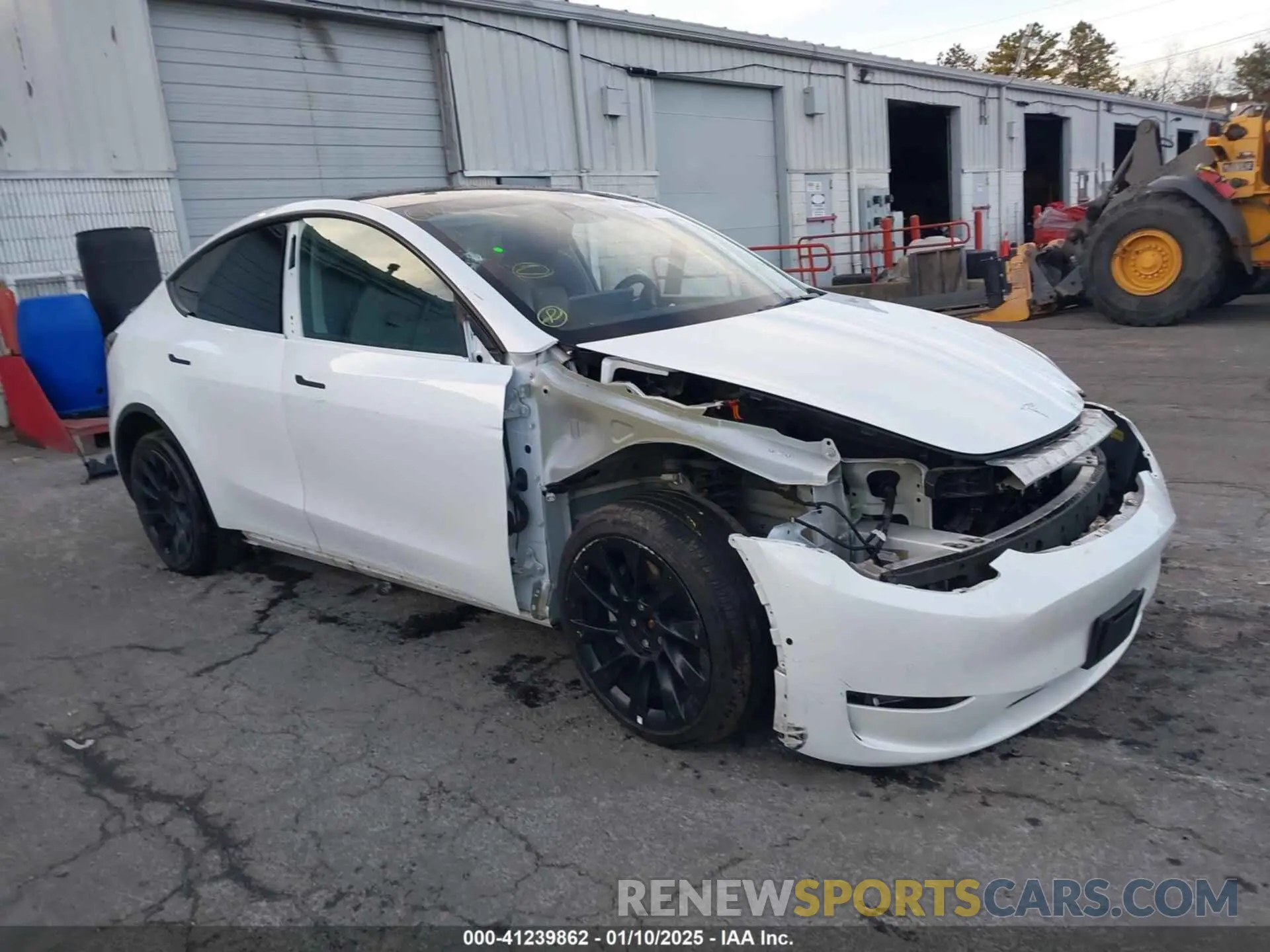 1 fotografías del automóvil dañado 7SAYGDEE8NA016367 TESLA MODEL Y 2022