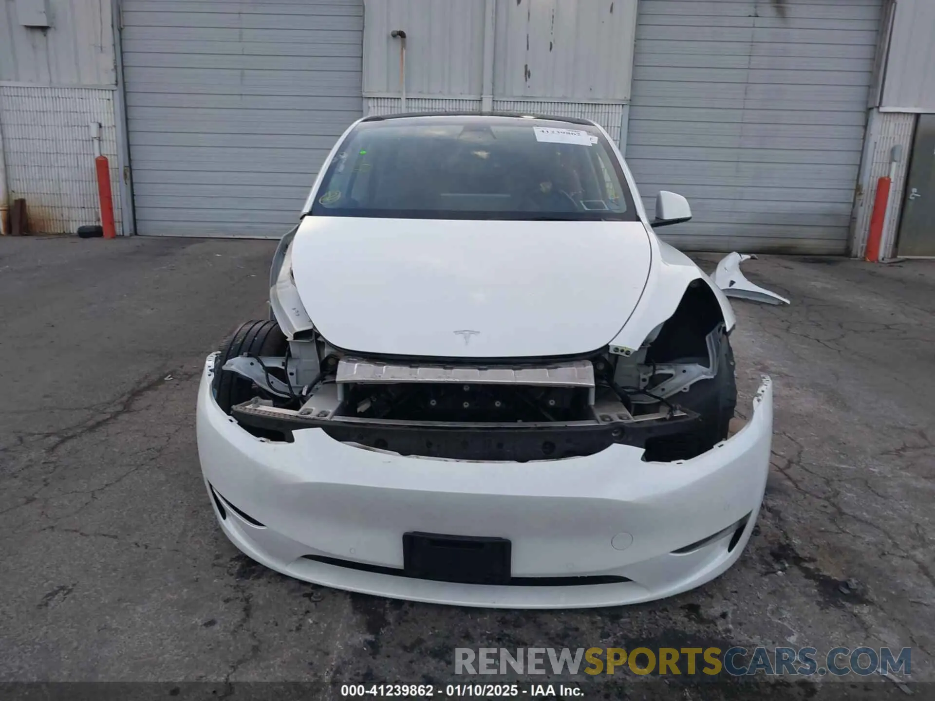 13 fotografías del automóvil dañado 7SAYGDEE8NA016367 TESLA MODEL Y 2022