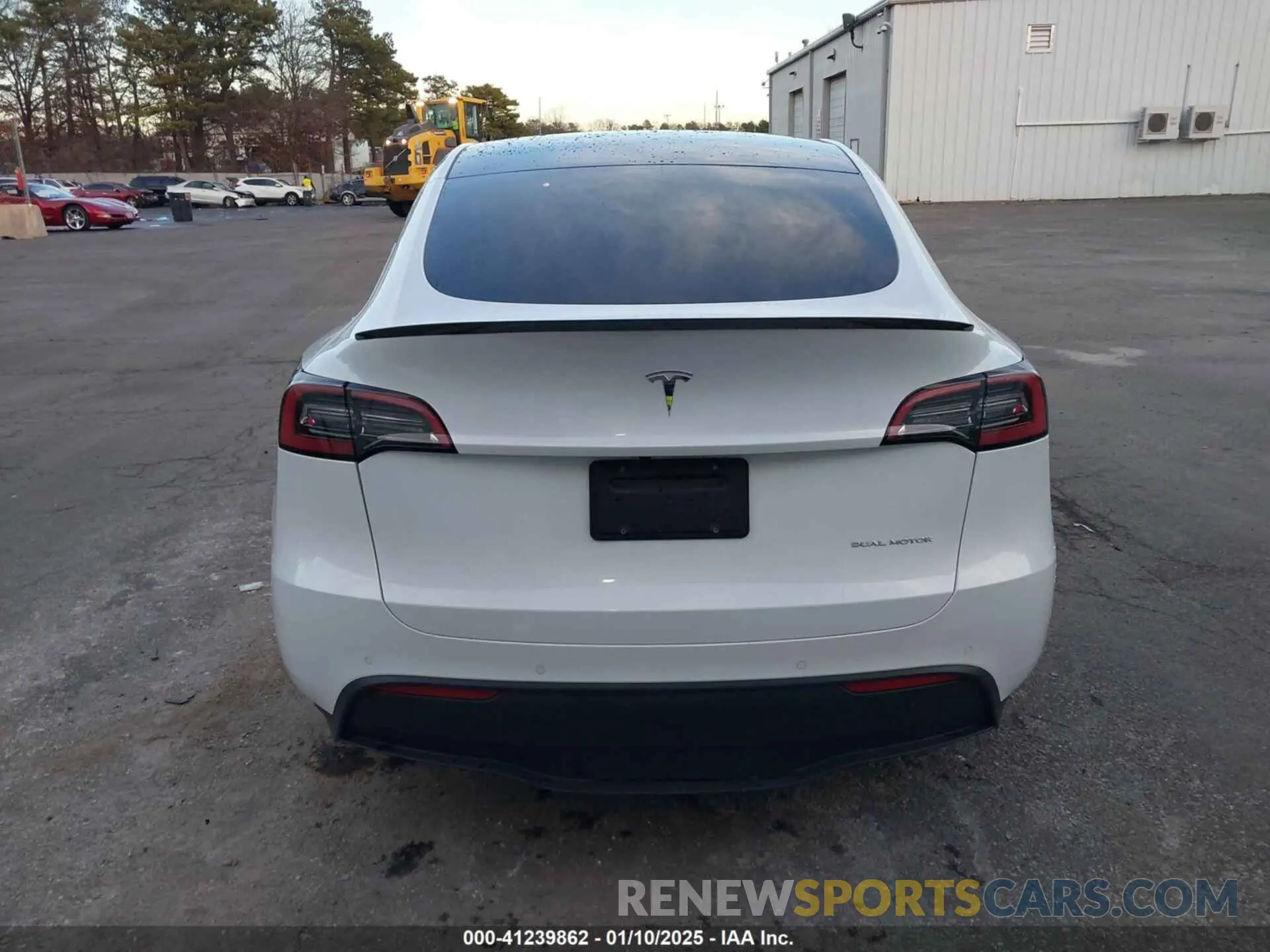 17 fotografías del automóvil dañado 7SAYGDEE8NA016367 TESLA MODEL Y 2022