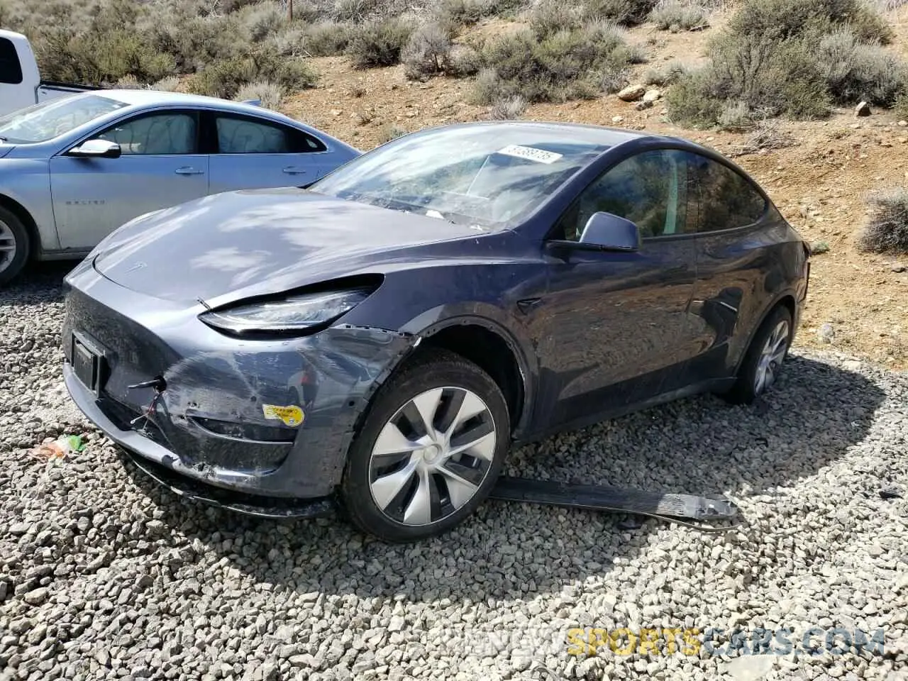 1 fotografías del automóvil dañado 7SAYGDEE8NF323945 TESLA MODEL Y 2022