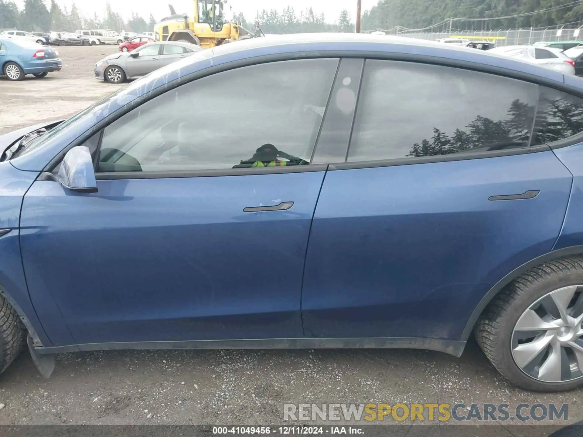 15 fotografías del automóvil dañado 7SAYGDEE8NF376077 TESLA MODEL Y 2022