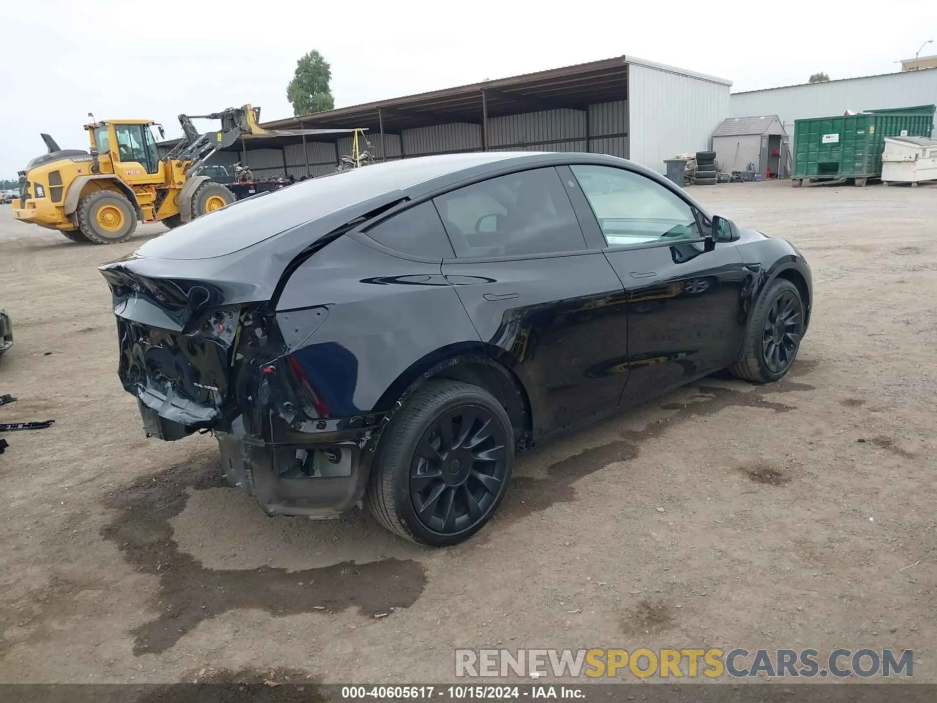 4 fotografías del automóvil dañado 7SAYGDEE8NF513339 TESLA MODEL Y 2022