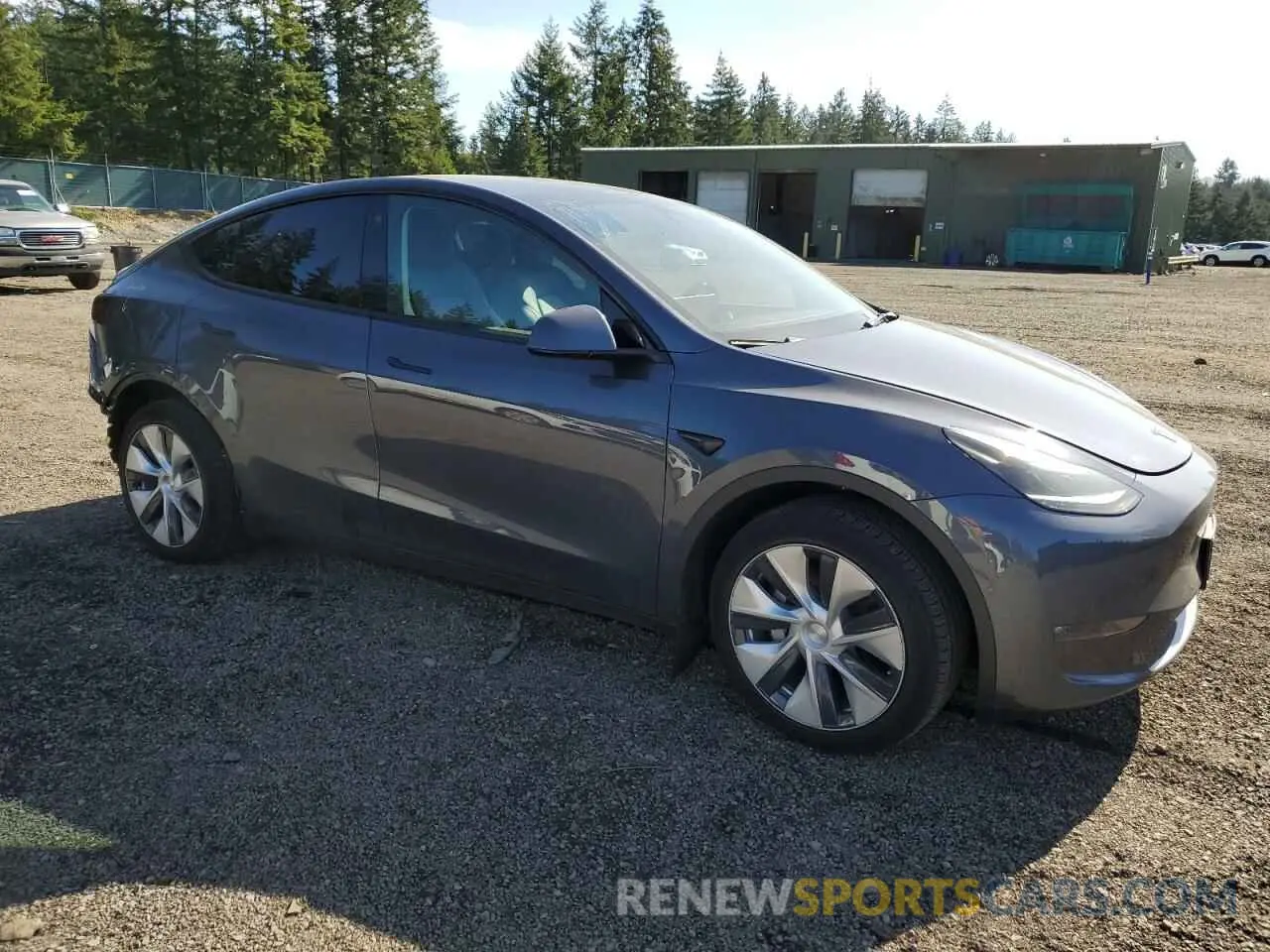 4 fotografías del automóvil dañado 7SAYGDEE8NF518847 TESLA MODEL Y 2022