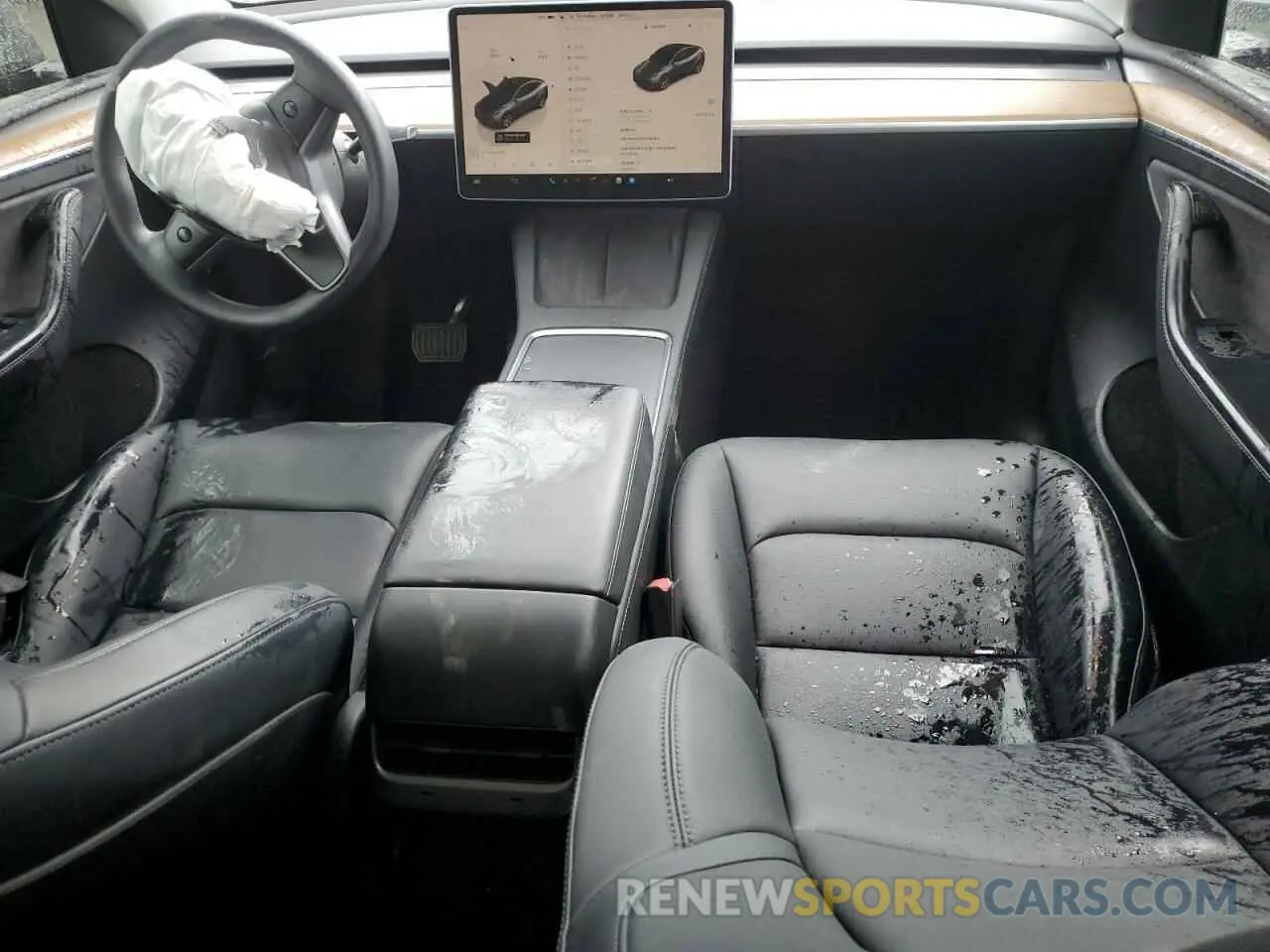 8 fotografías del automóvil dañado 7SAYGDEE8NF555915 TESLA MODEL Y 2022