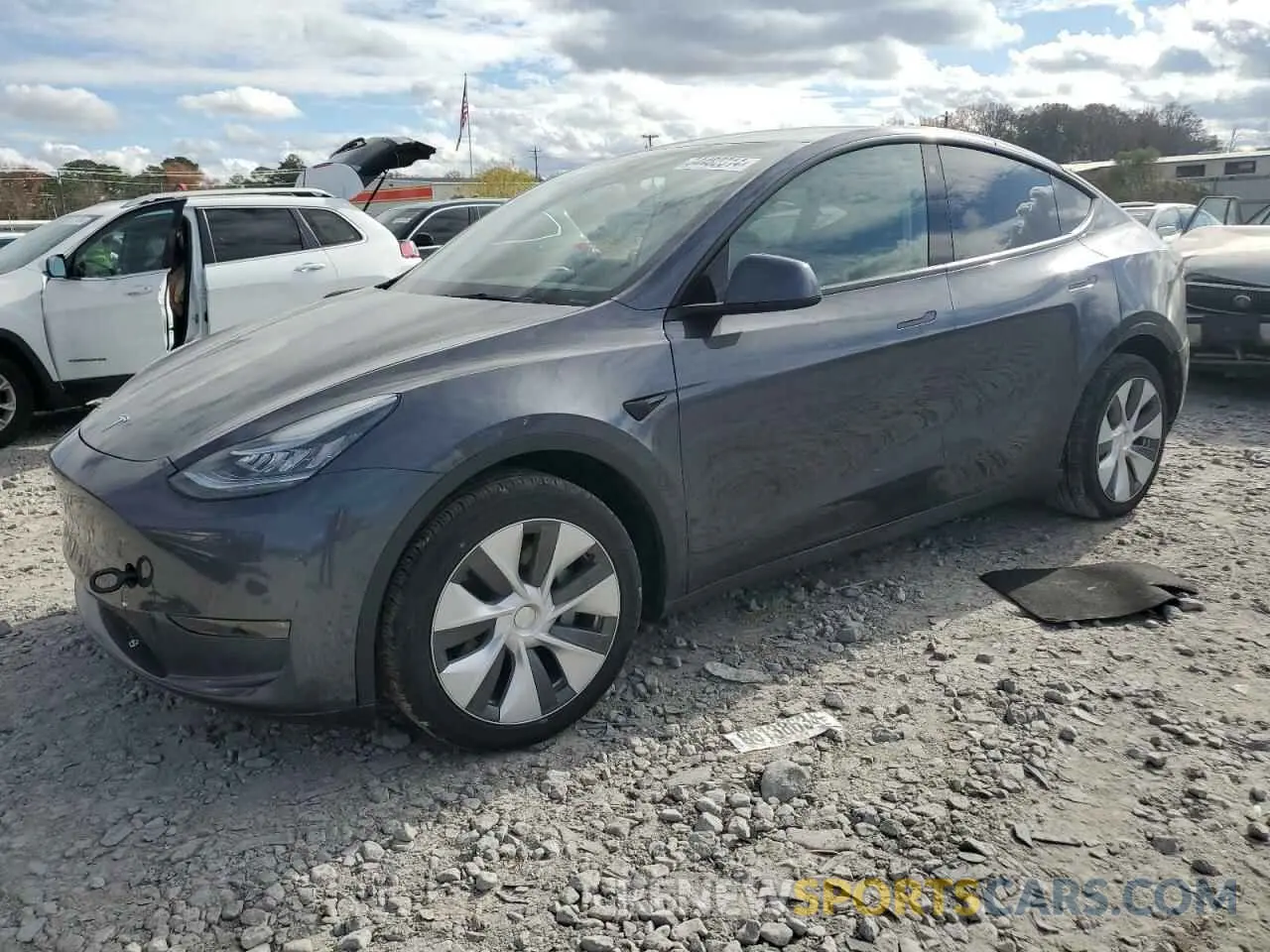 1 fotografías del automóvil dañado 7SAYGDEE9NA007886 TESLA MODEL Y 2022
