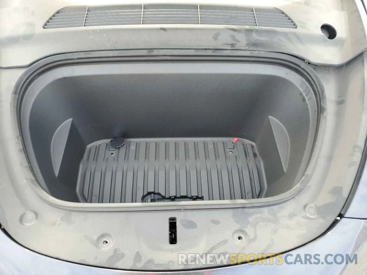 12 fotografías del automóvil dañado 7SAYGDEE9NA007886 TESLA MODEL Y 2022