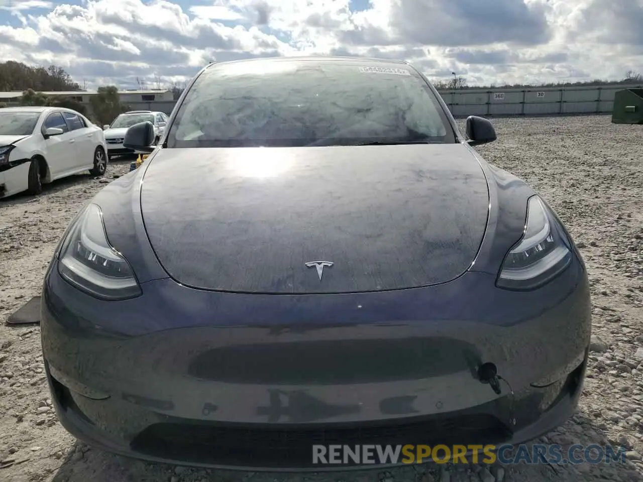 5 fotografías del automóvil dañado 7SAYGDEE9NA007886 TESLA MODEL Y 2022