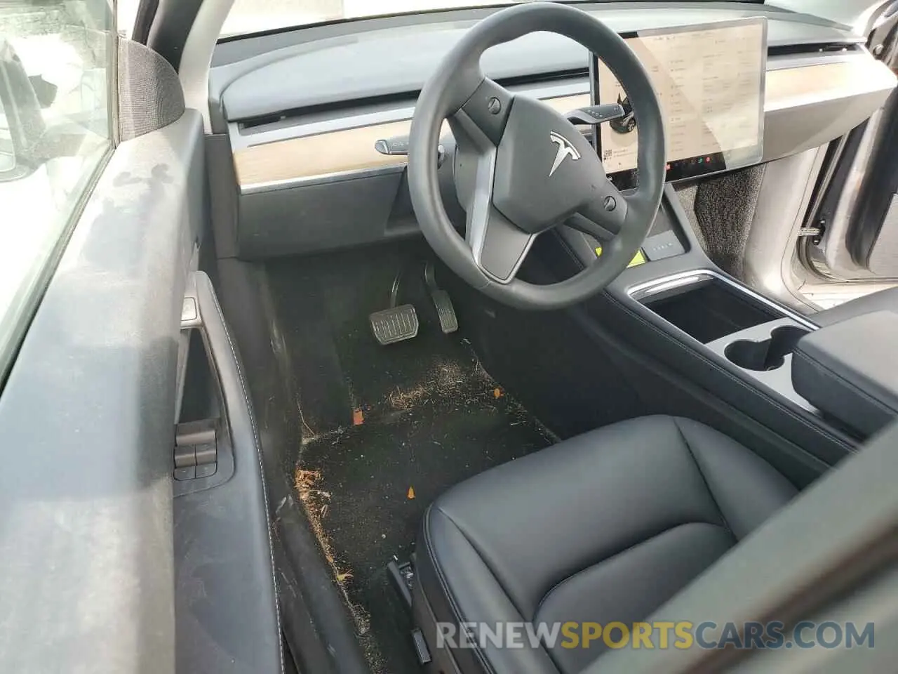8 fotografías del automóvil dañado 7SAYGDEE9NA007886 TESLA MODEL Y 2022