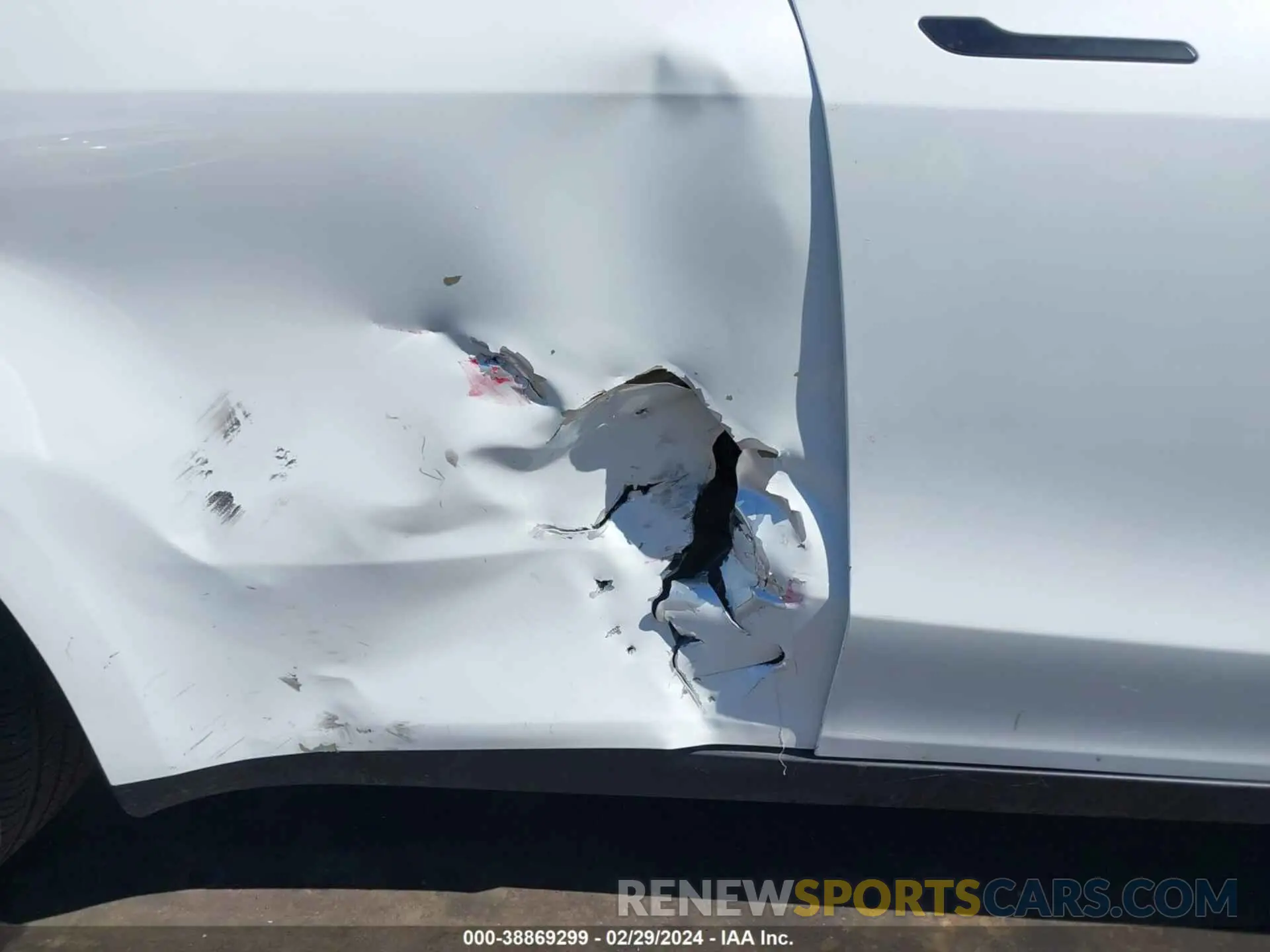 20 fotografías del automóvil dañado 7SAYGDEE9NA015552 TESLA MODEL Y 2022