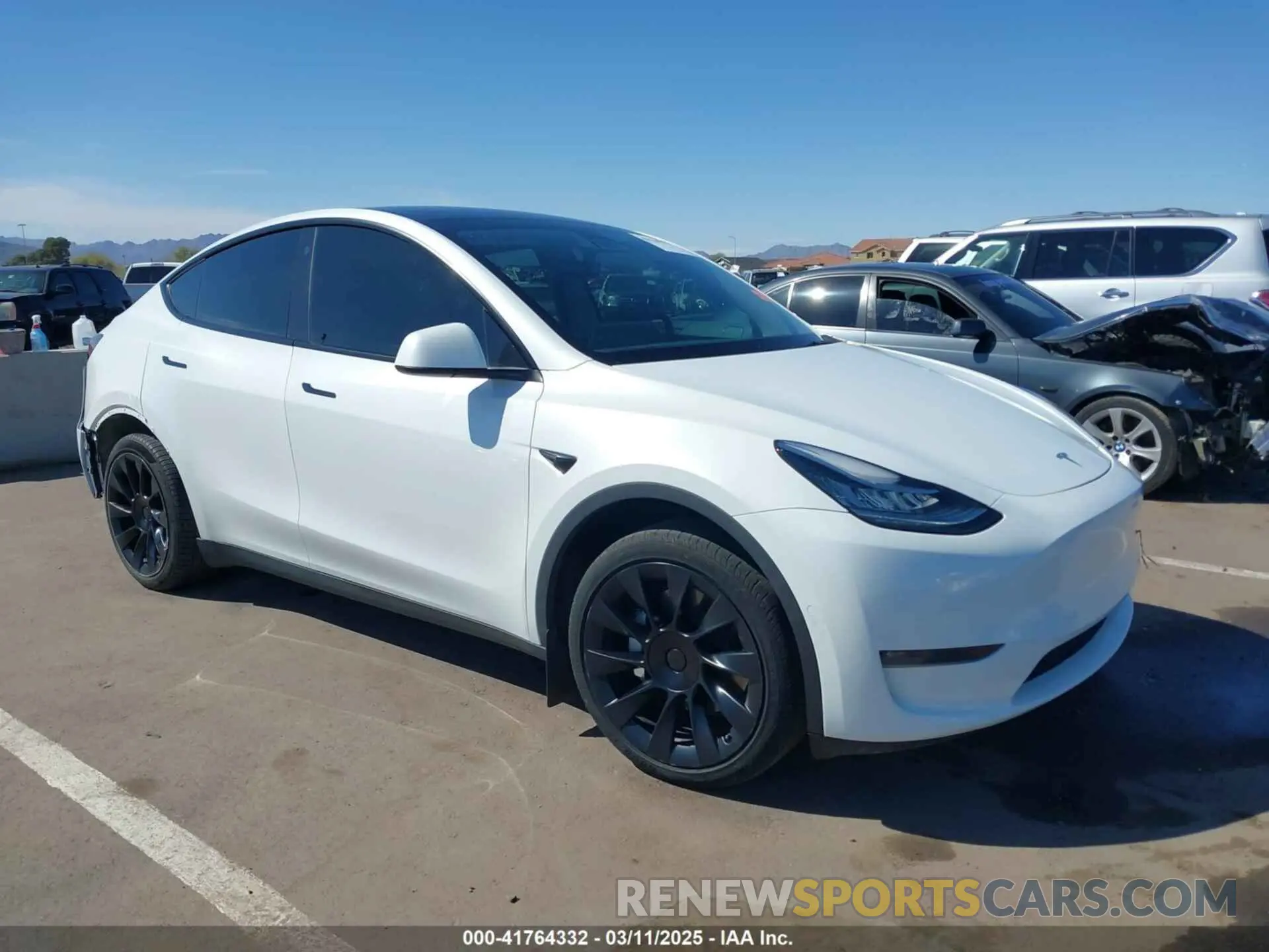 1 fotografías del automóvil dañado 7SAYGDEE9NA017284 TESLA MODEL Y 2022