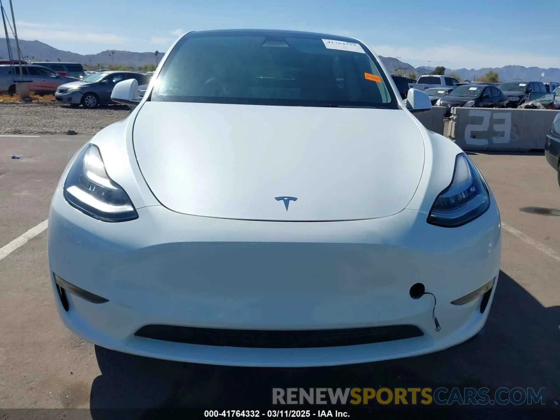 11 fotografías del automóvil dañado 7SAYGDEE9NA017284 TESLA MODEL Y 2022
