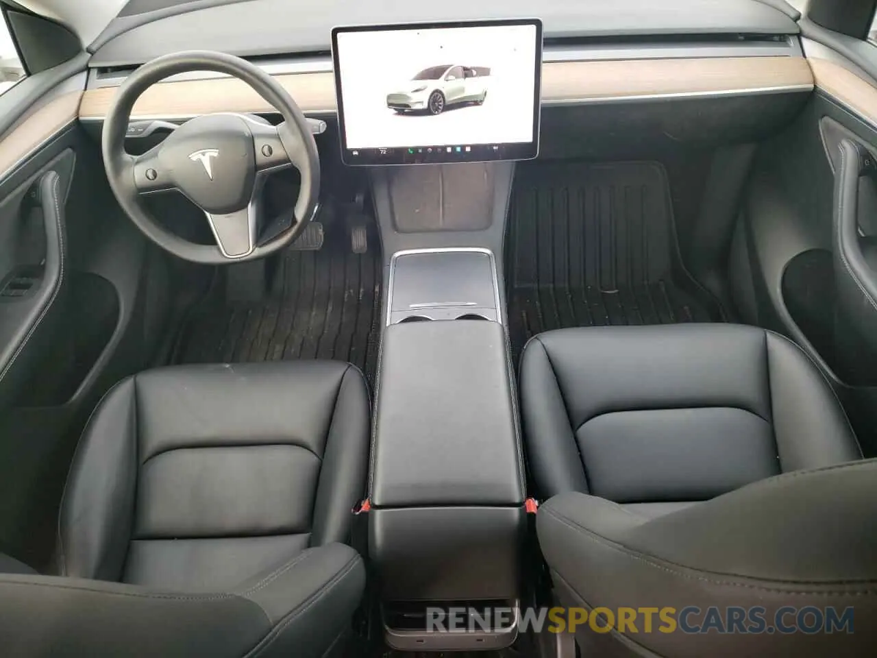 8 fotografías del automóvil dañado 7SAYGDEE9NA018421 TESLA MODEL Y 2022