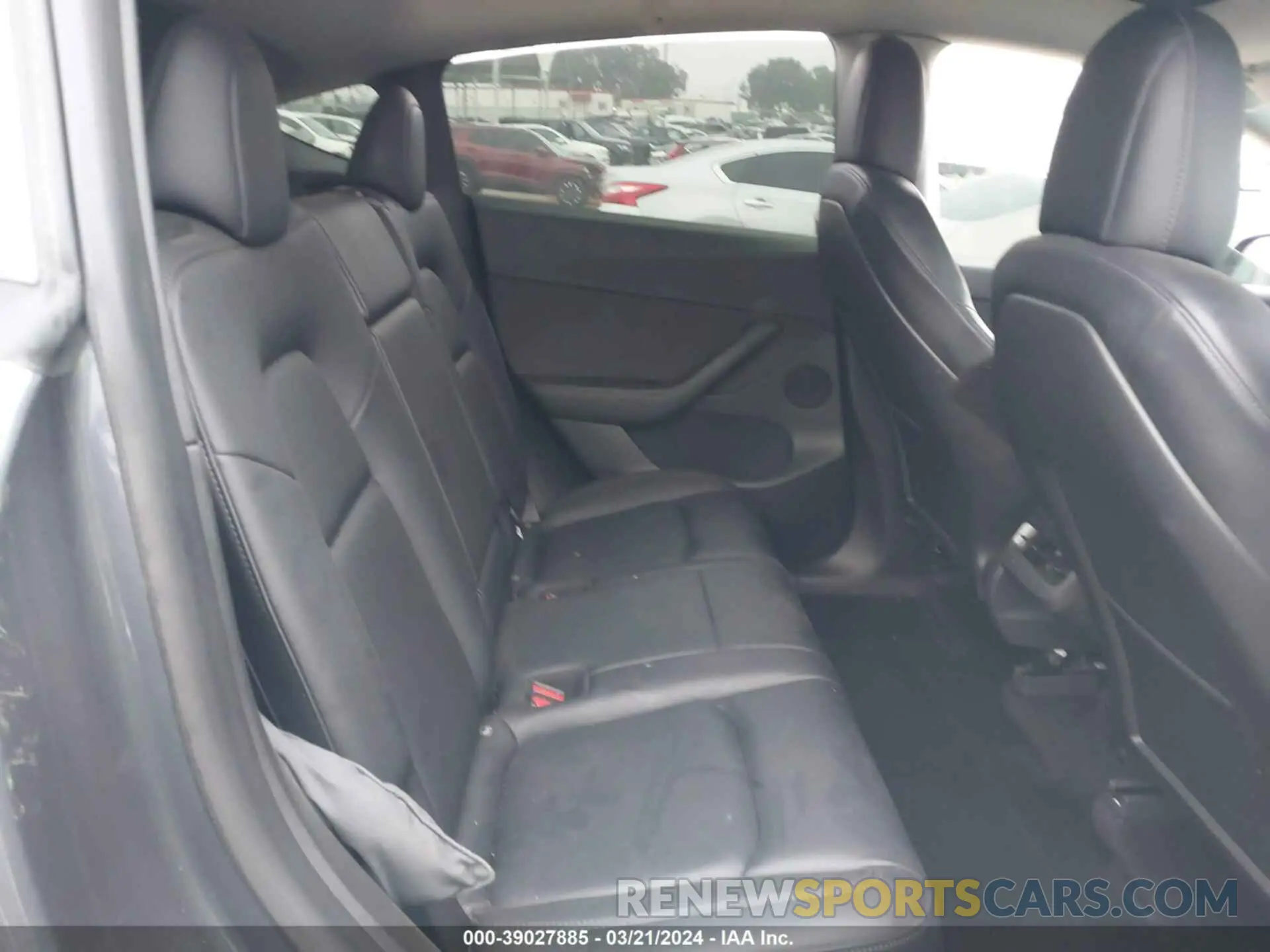 8 fotografías del automóvil dañado 7SAYGDEE9NF307513 TESLA MODEL Y 2022