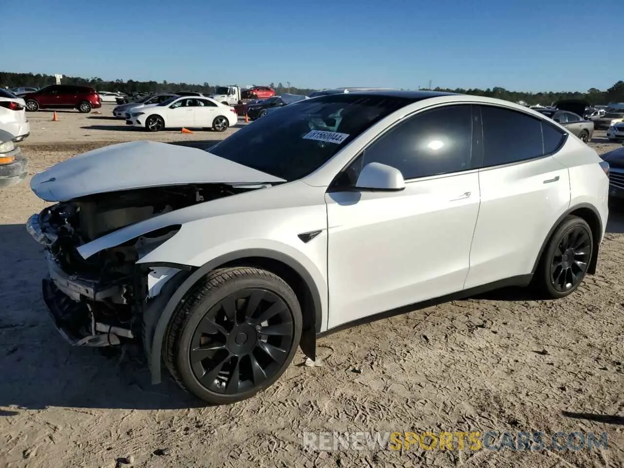 1 fotografías del automóvil dañado 7SAYGDEE9NF354430 TESLA MODEL Y 2022