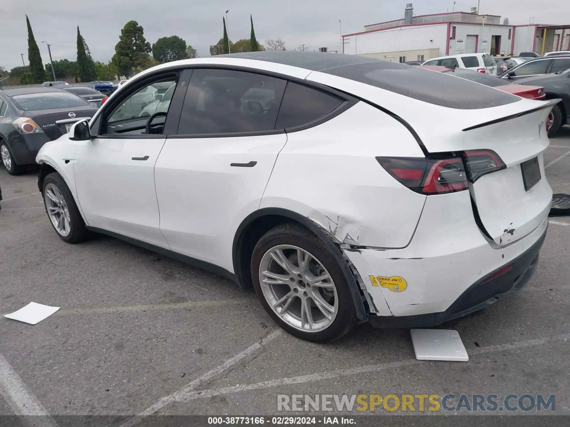15 fotografías del automóvil dañado 7SAYGDEE9NF369607 TESLA MODEL Y 2022