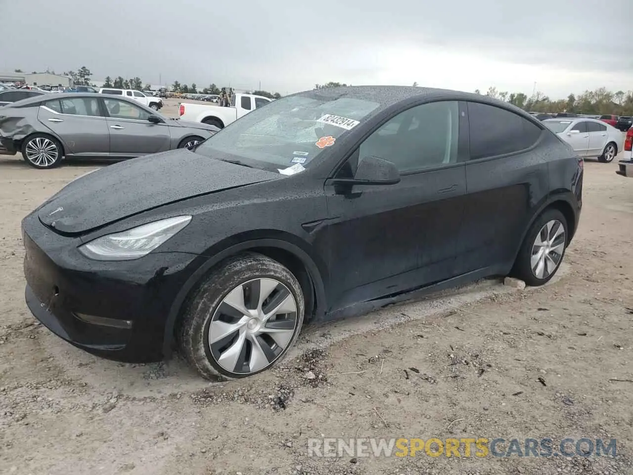 1 fotografías del automóvil dañado 7SAYGDEE9NF392062 TESLA MODEL Y 2022