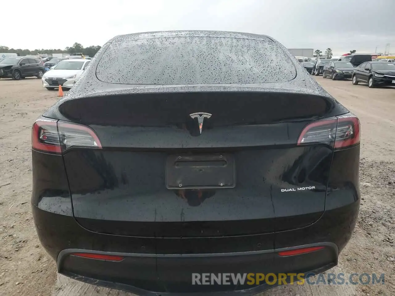 6 fotografías del automóvil dañado 7SAYGDEE9NF392062 TESLA MODEL Y 2022