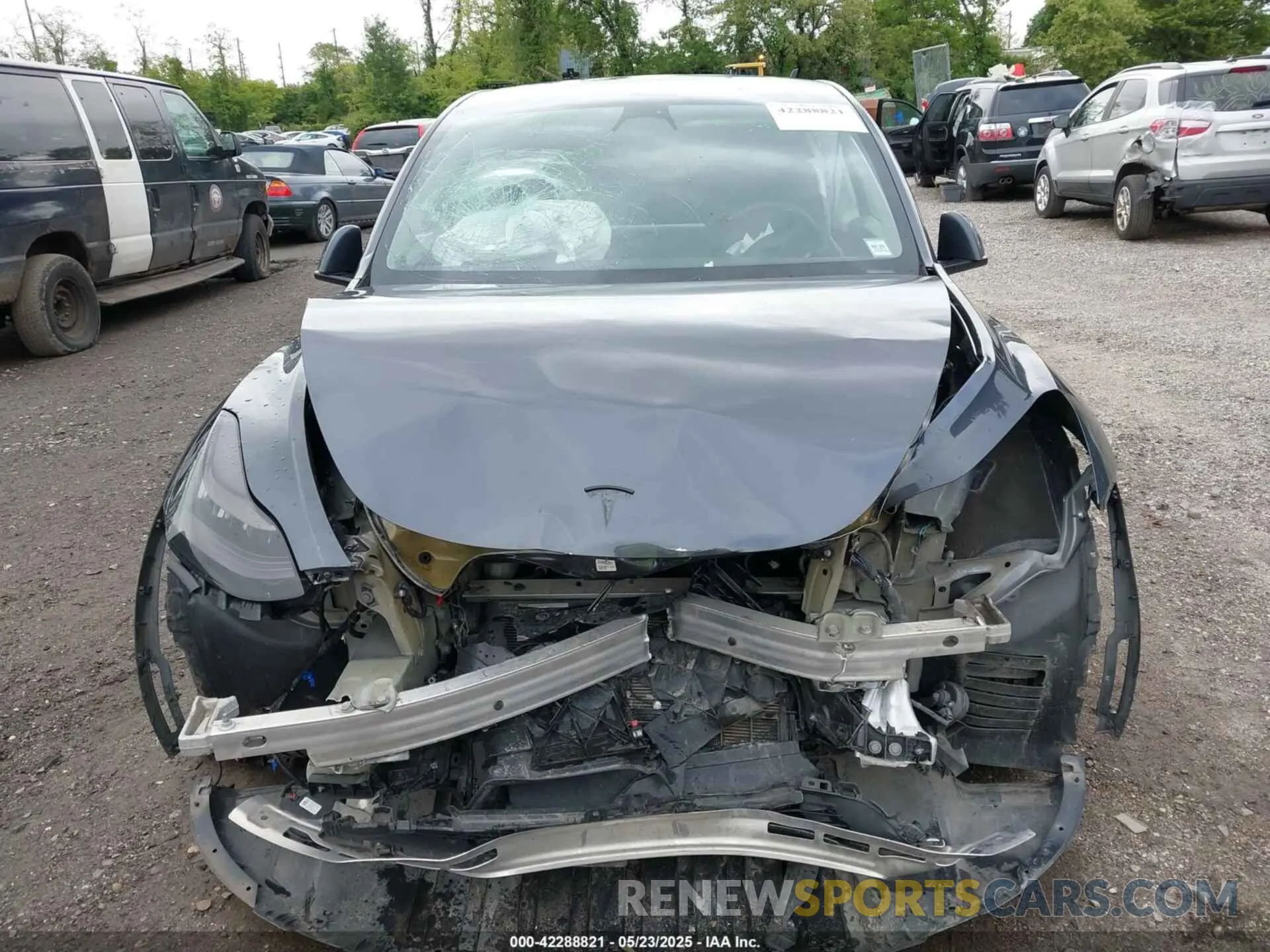 11 fotografías del automóvil dañado 7SAYGDEE9NF424248 TESLA MODEL Y 2022