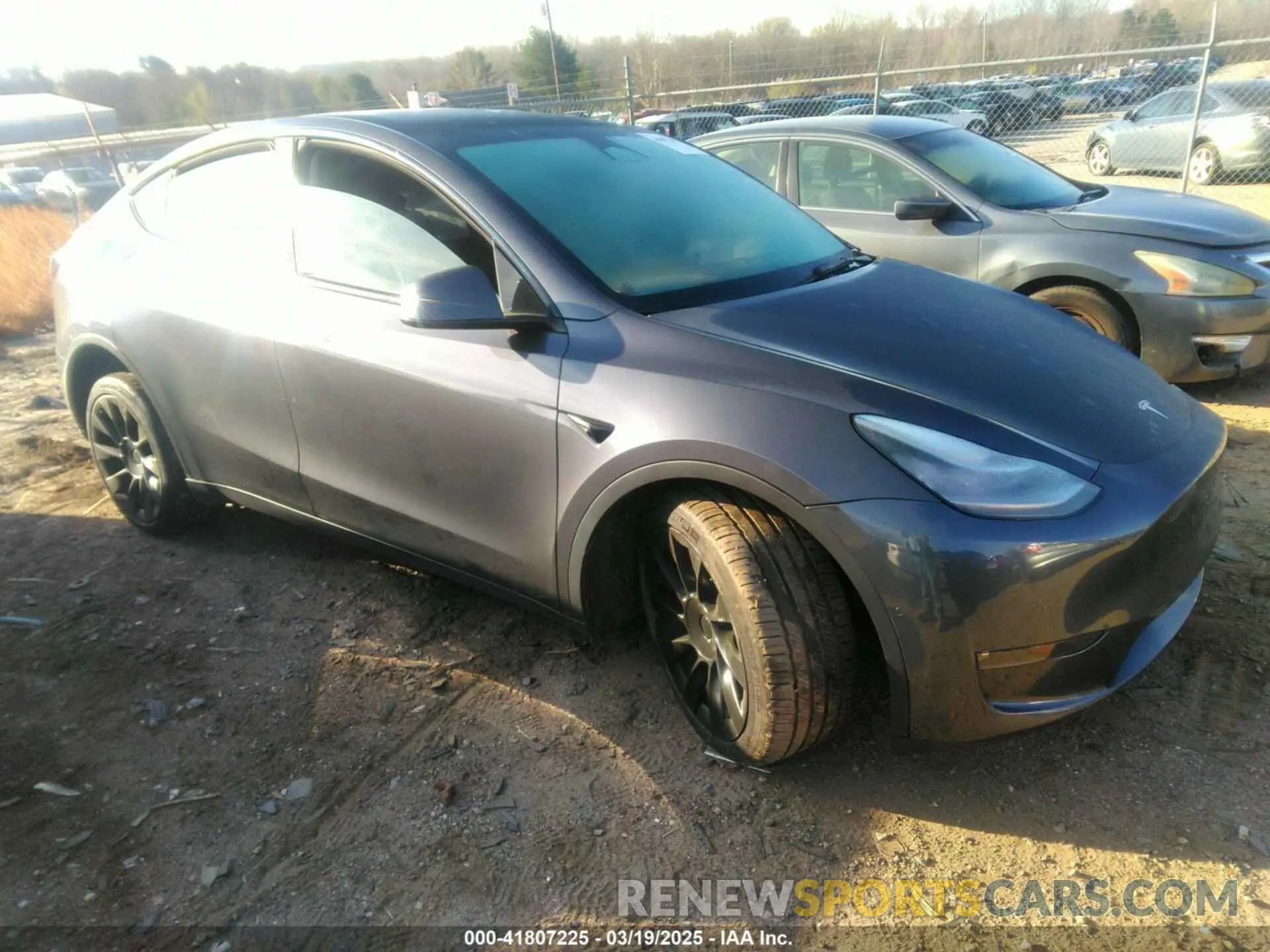 1 fotografías del automóvil dañado 7SAYGDEE9NF424928 TESLA MODEL Y 2022
