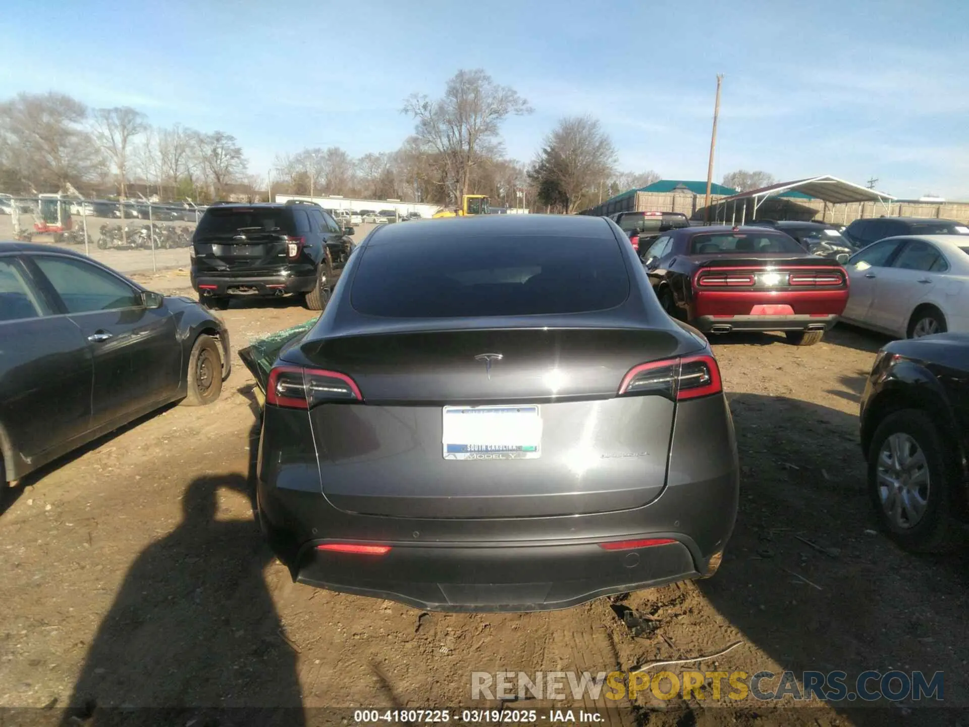 15 fotografías del automóvil dañado 7SAYGDEE9NF424928 TESLA MODEL Y 2022