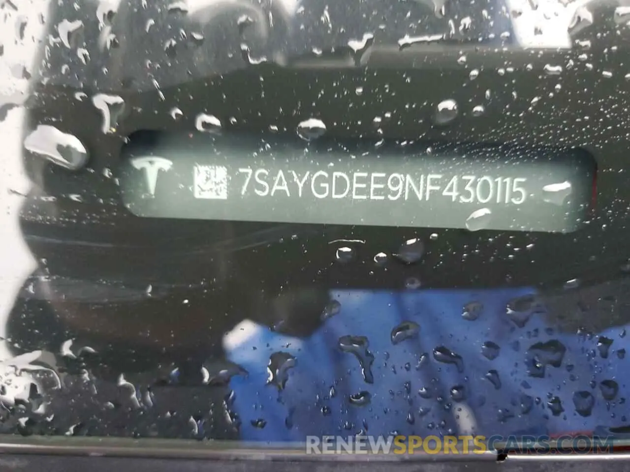 13 fotografías del automóvil dañado 7SAYGDEE9NF430115 TESLA MODEL Y 2022
