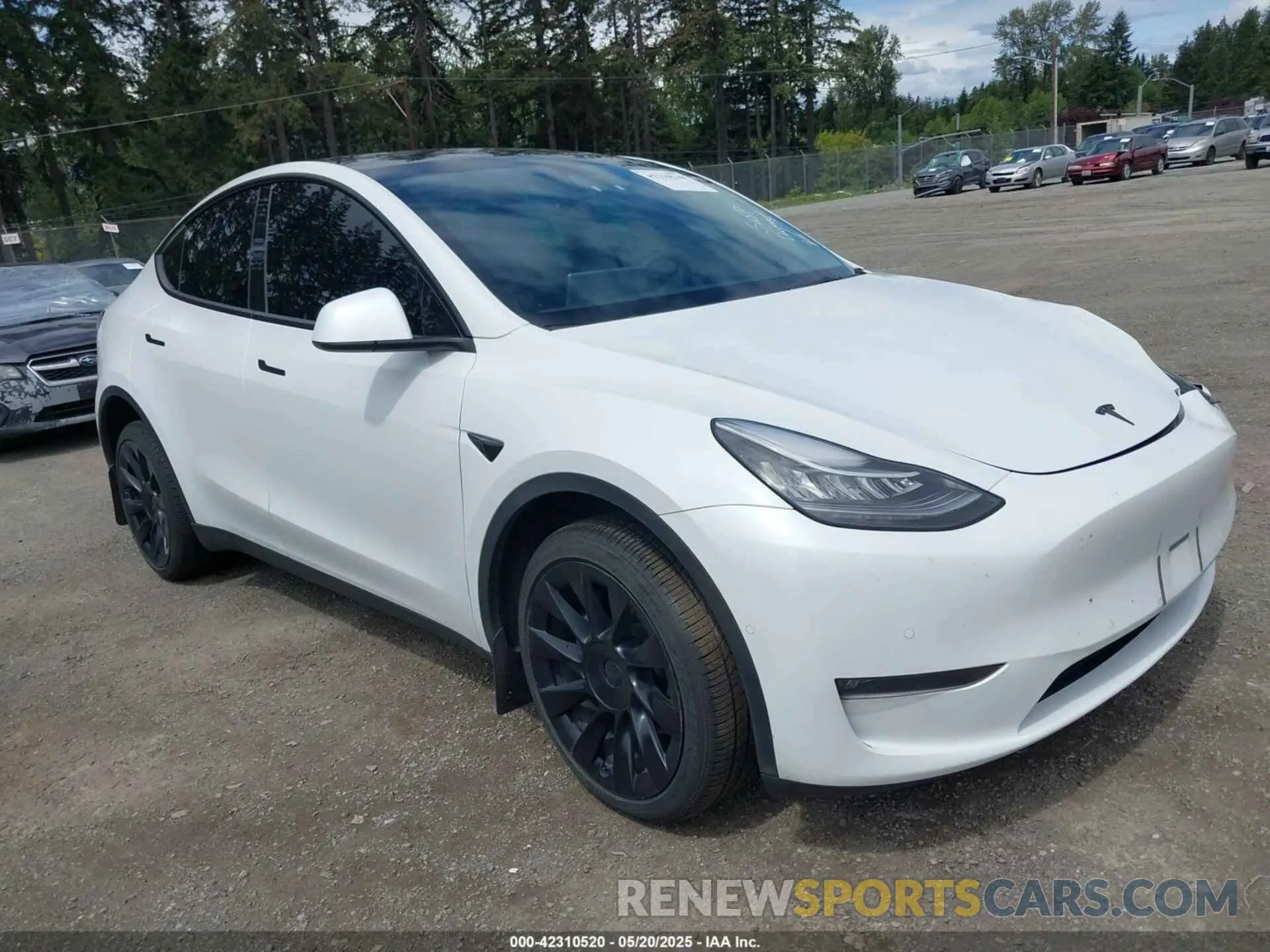 1 fotografías del automóvil dañado 7SAYGDEE9NF494901 TESLA MODEL Y 2022