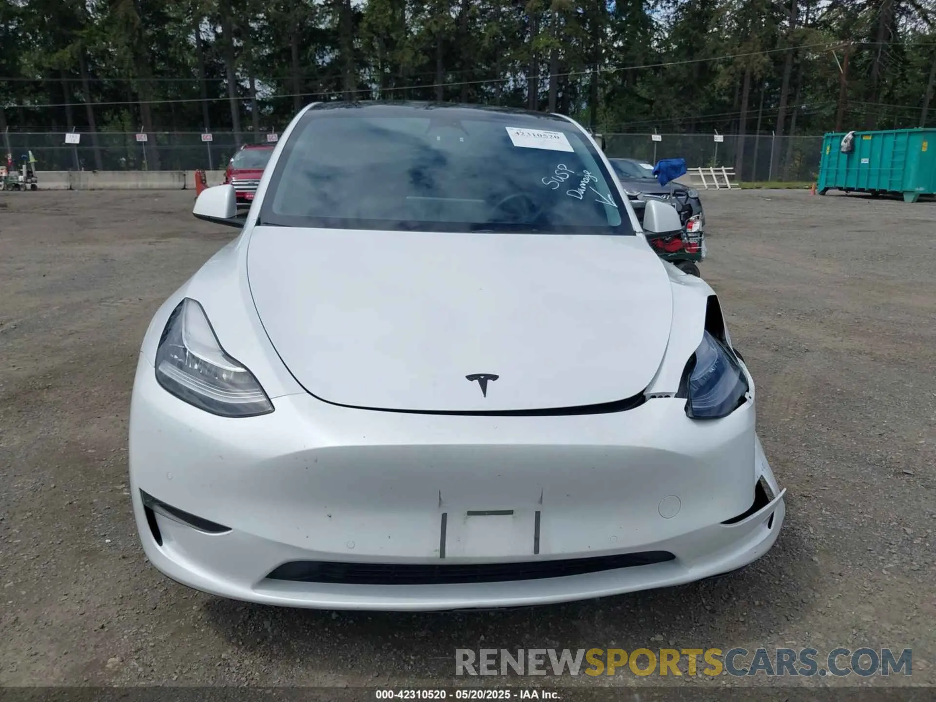 12 fotografías del automóvil dañado 7SAYGDEE9NF494901 TESLA MODEL Y 2022