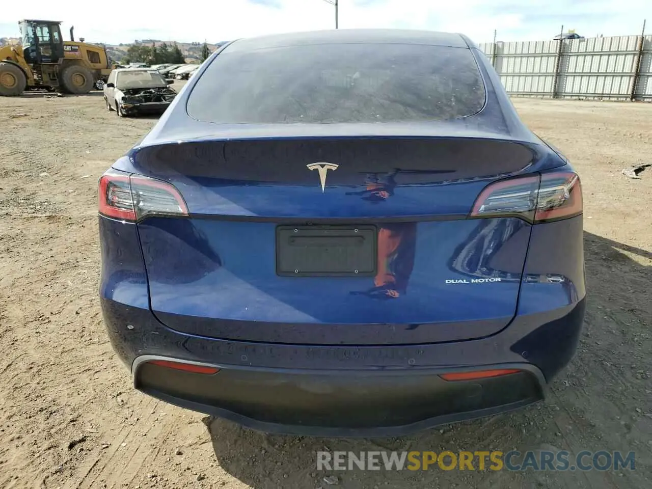 6 fotografías del automóvil dañado 7SAYGDEE9NF551906 TESLA MODEL Y 2022