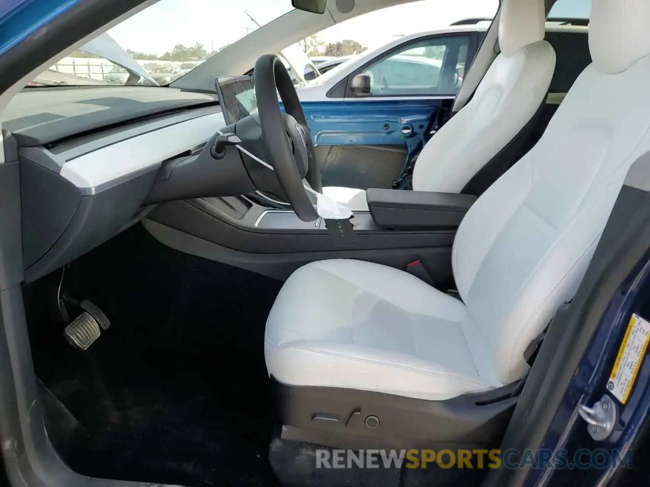 7 fotografías del automóvil dañado 7SAYGDEE9NF551906 TESLA MODEL Y 2022