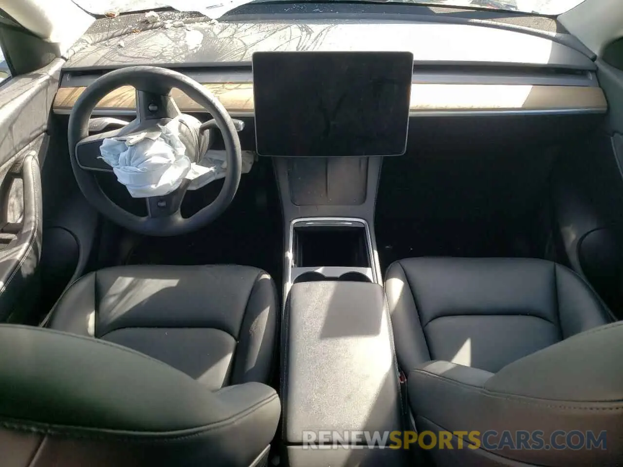 8 fotografías del automóvil dañado 7SAYGDEEXNA006276 TESLA MODEL Y 2022