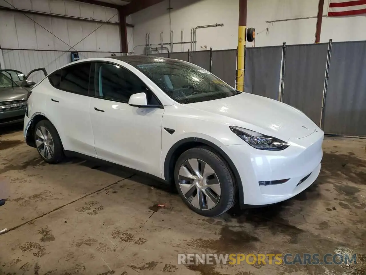 4 fotografías del automóvil dañado 7SAYGDEEXNA012904 TESLA MODEL Y 2022