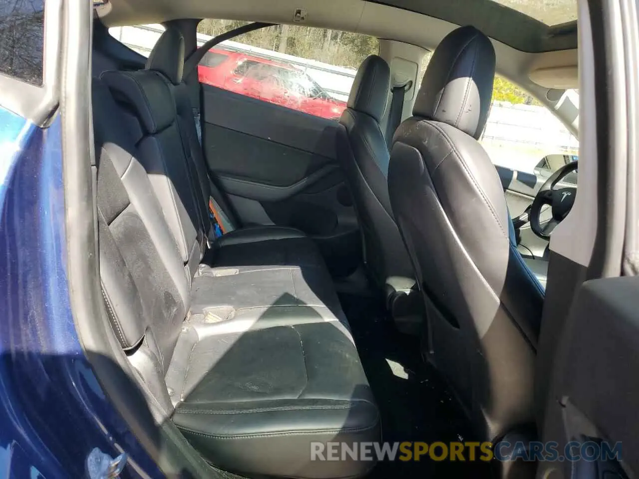 10 fotografías del automóvil dañado 7SAYGDEEXNF386593 TESLA MODEL Y 2022