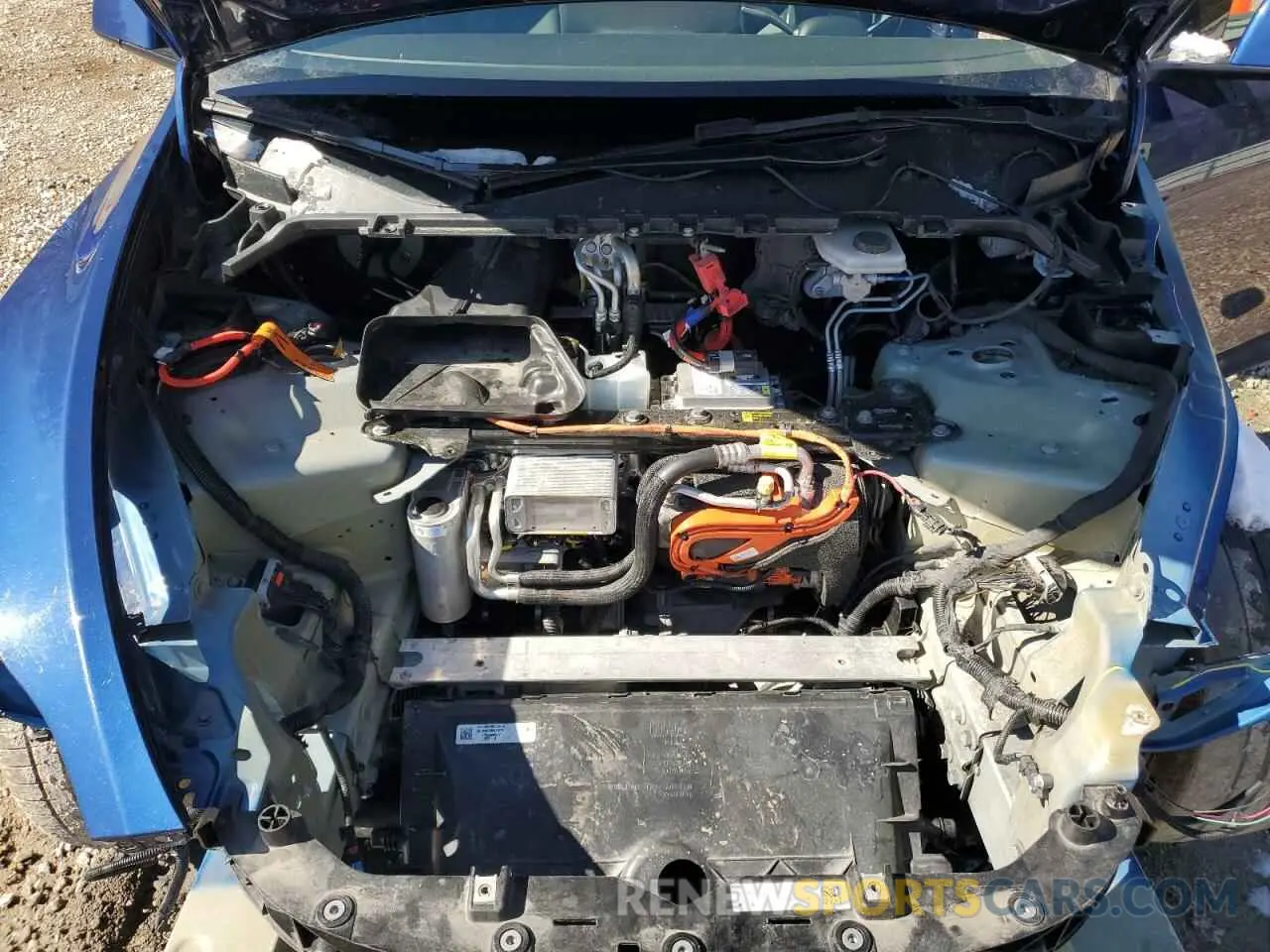 12 fotografías del automóvil dañado 7SAYGDEEXNF386593 TESLA MODEL Y 2022