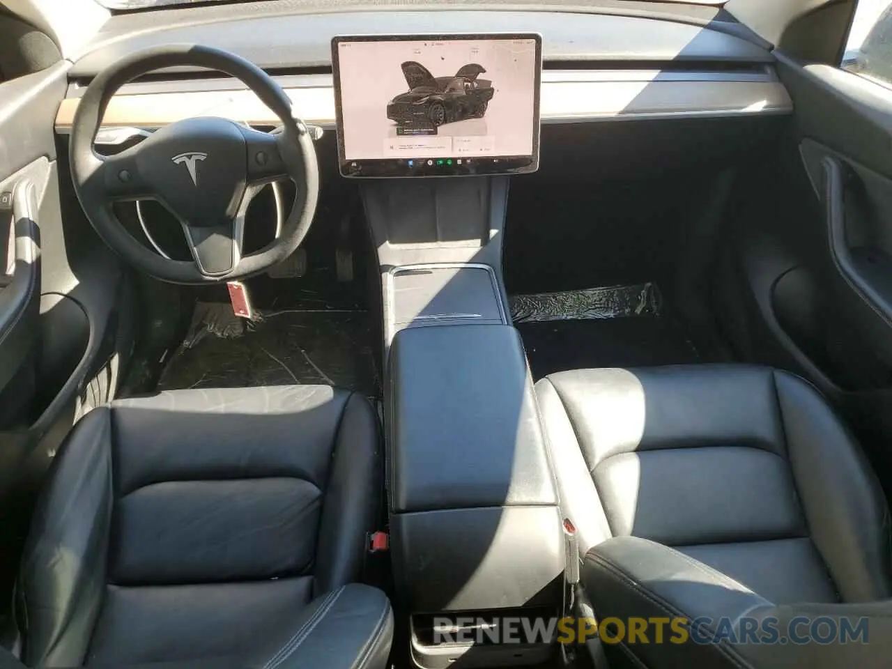 8 fotografías del automóvil dañado 7SAYGDEEXNF386593 TESLA MODEL Y 2022