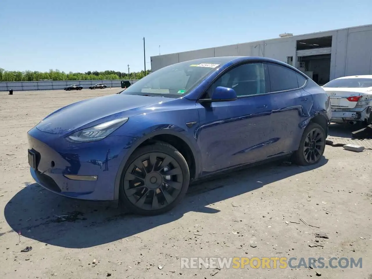 1 fotografías del automóvil dañado 7SAYGDEEXNF444122 TESLA MODEL Y 2022