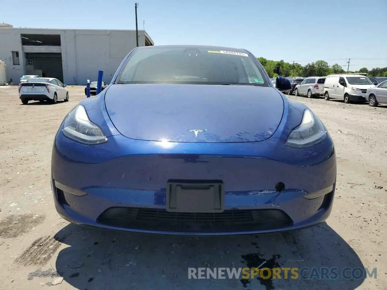 5 fotografías del automóvil dañado 7SAYGDEEXNF444122 TESLA MODEL Y 2022