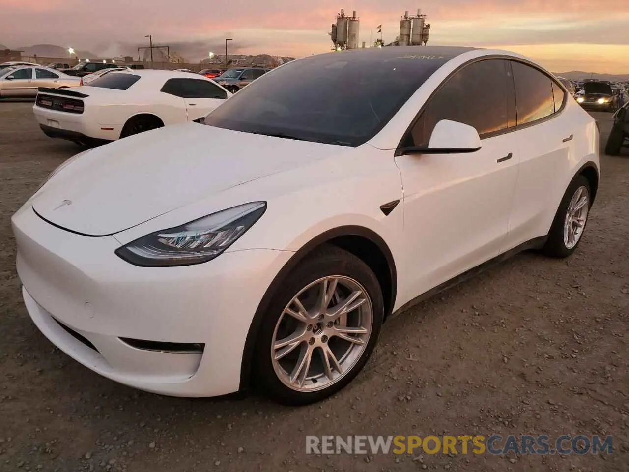 1 fotografías del automóvil dañado 7SAYGDEEXNF446453 TESLA MODEL Y 2022