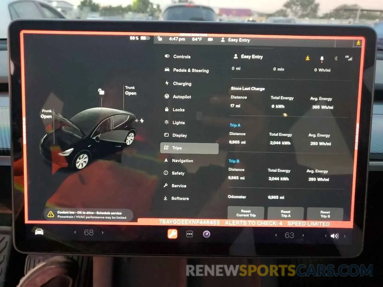 9 fotografías del automóvil dañado 7SAYGDEEXNF446453 TESLA MODEL Y 2022