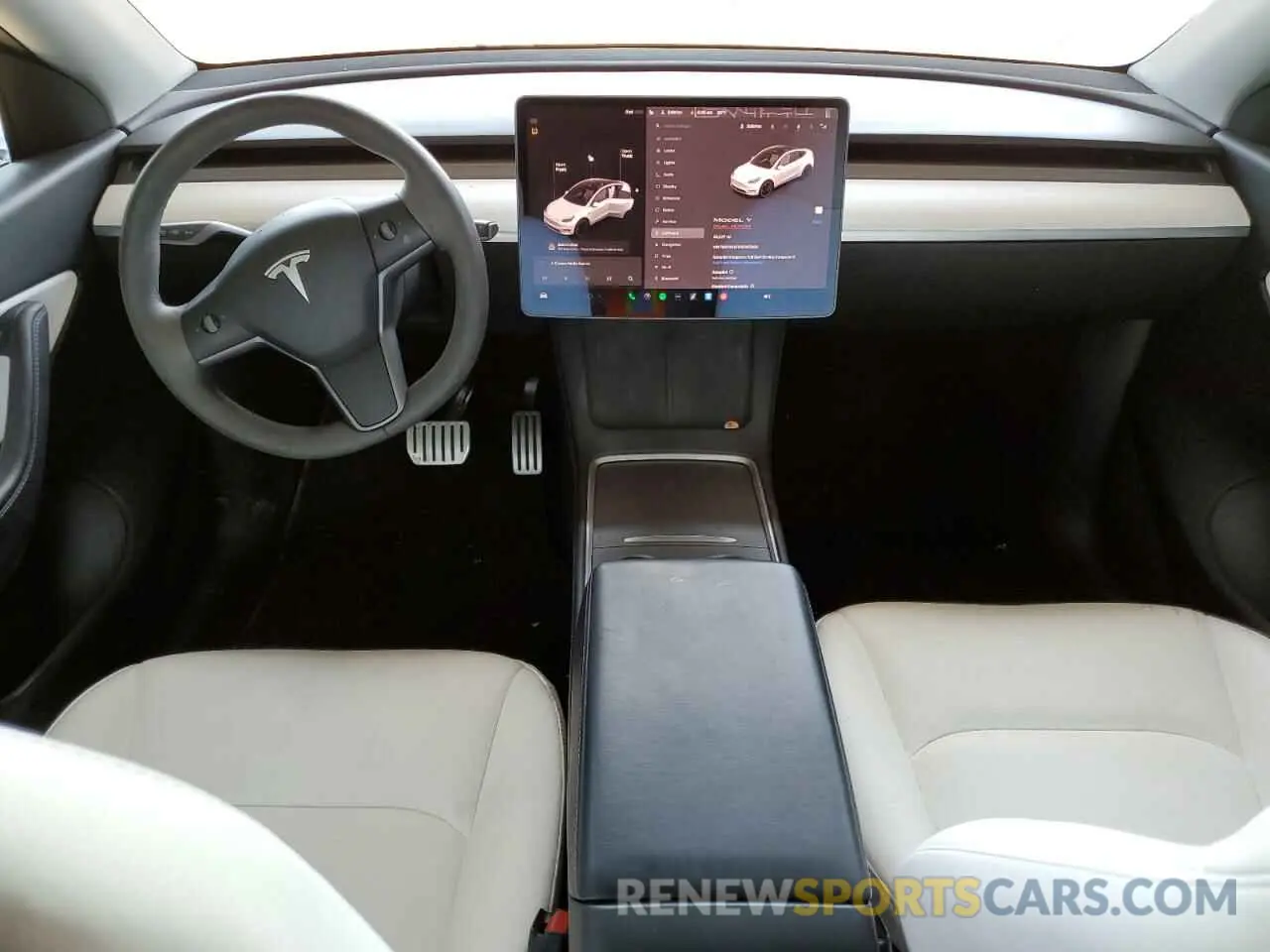 8 fotografías del automóvil dañado 7SAYGDEF0NF337959 TESLA MODEL Y 2022