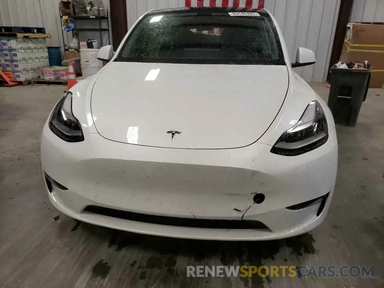 7 fotografías del automóvil dañado 7SAYGDEF0NF358603 TESLA MODEL Y 2022