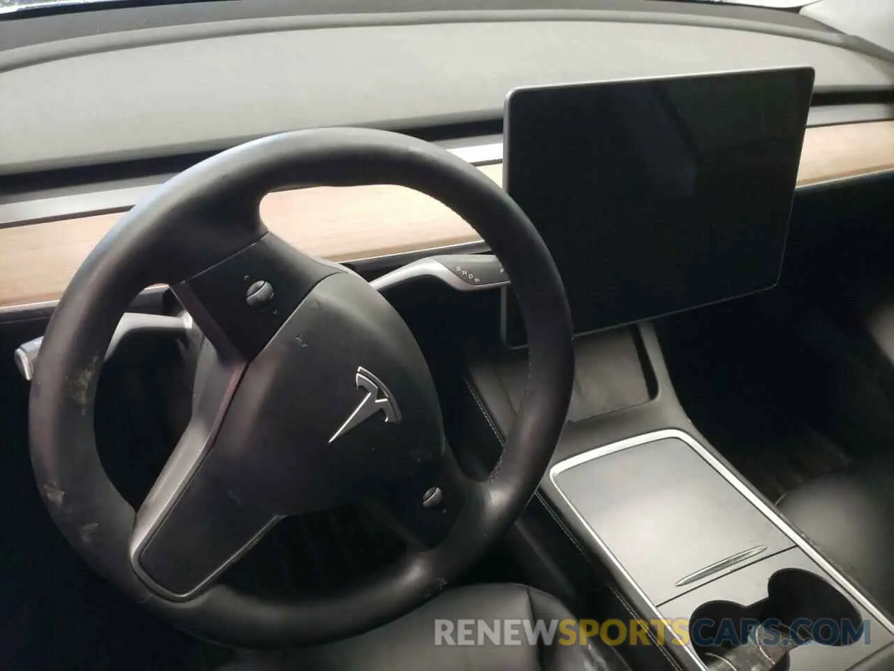9 fotografías del automóvil dañado 7SAYGDEF0NF358603 TESLA MODEL Y 2022