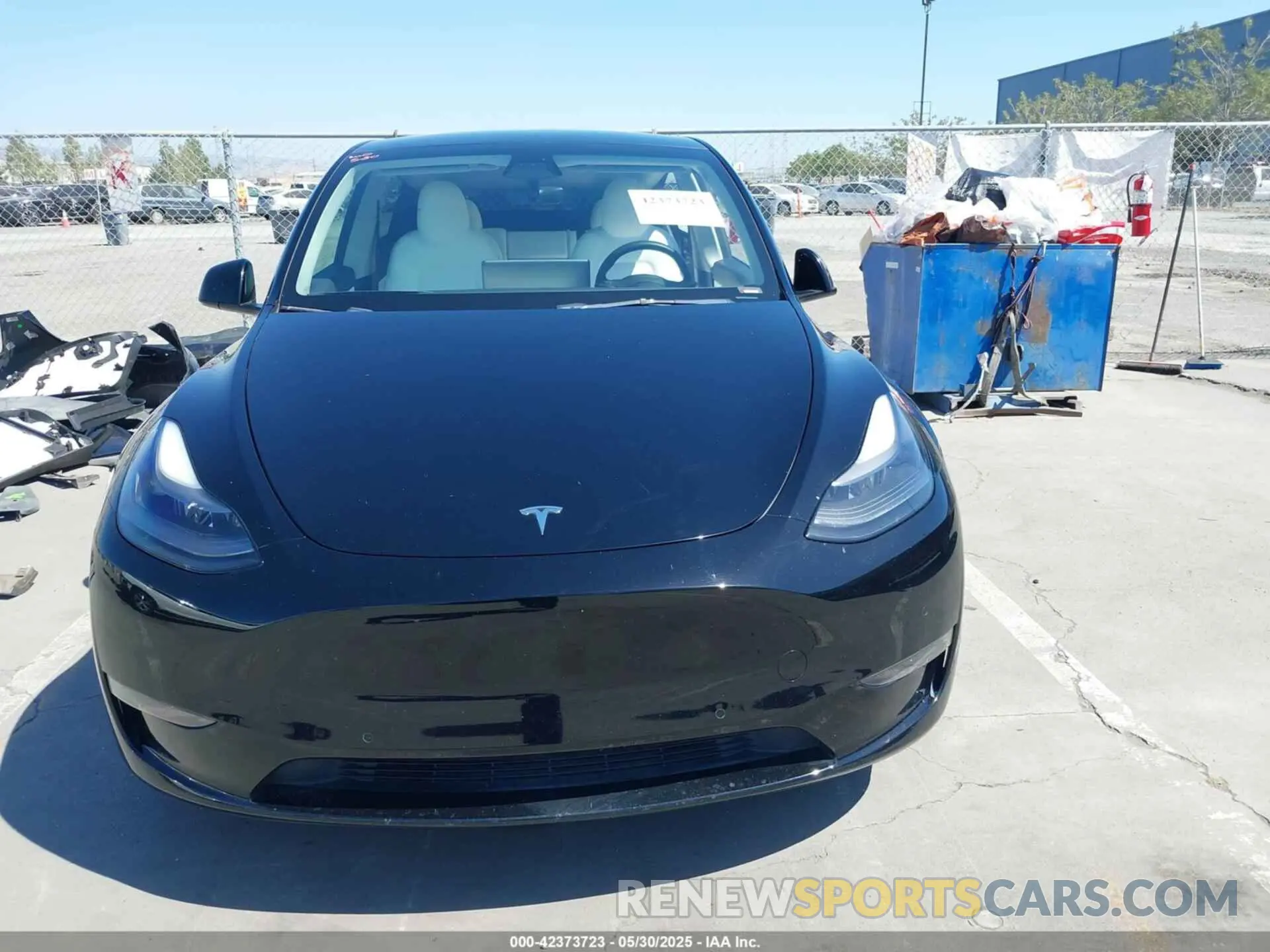 12 fotografías del automóvil dañado 7SAYGDEF0NF490213 TESLA MODEL Y 2022