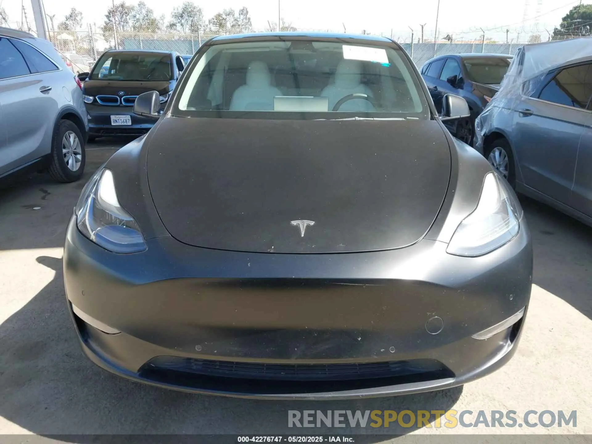 12 fotografías del automóvil dañado 7SAYGDEF0NF491586 TESLA MODEL Y 2022
