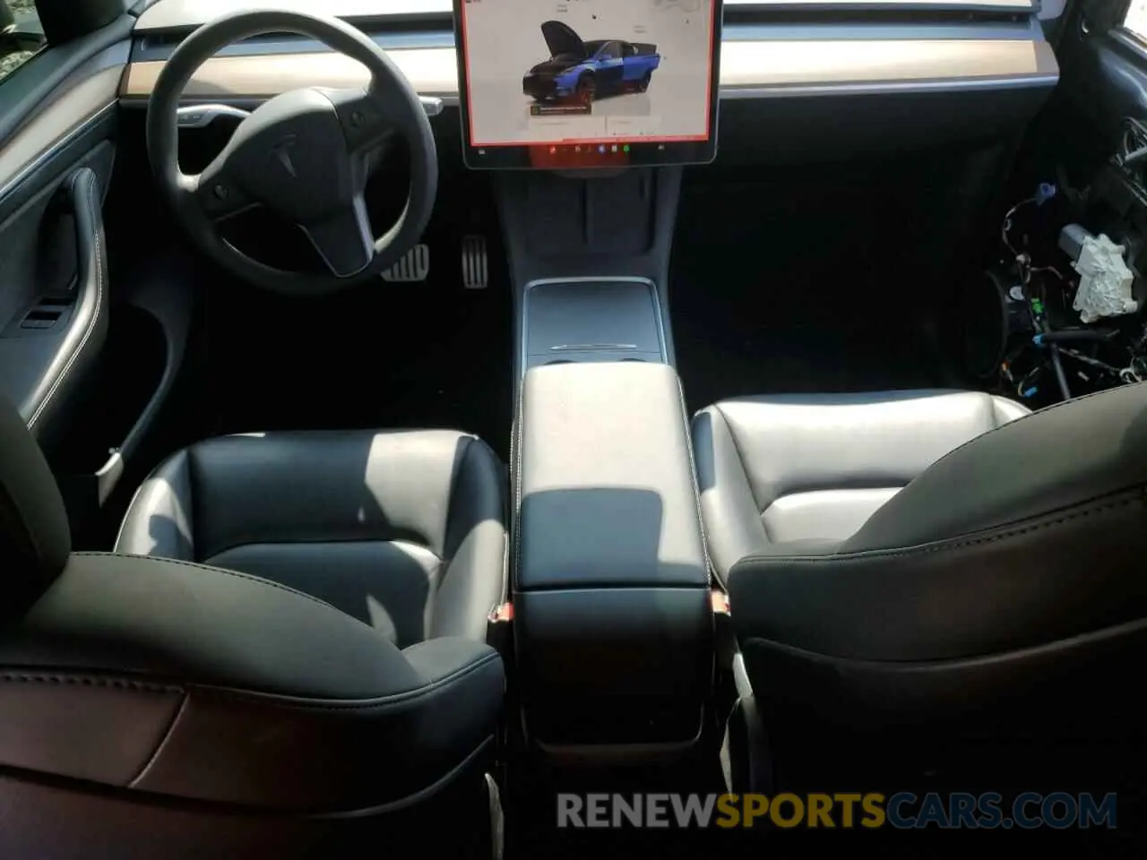 8 fotografías del automóvil dañado 7SAYGDEF0NF524165 TESLA MODEL Y 2022